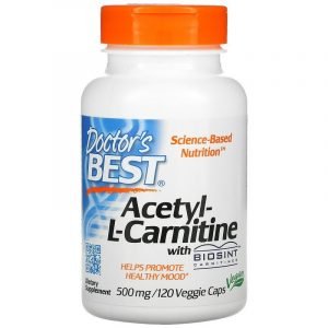 Doctor’s Best, Acetil-L-Carnitina con Biosint Carnitina, 500 mg