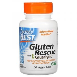 Doctor’s Best, Gluten Rescue con Glutalytic