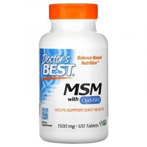 Doctor's Best, MSM with OptiMSM, 1,500 mg