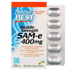 Doctor's Best, SAM-e, 400 mg