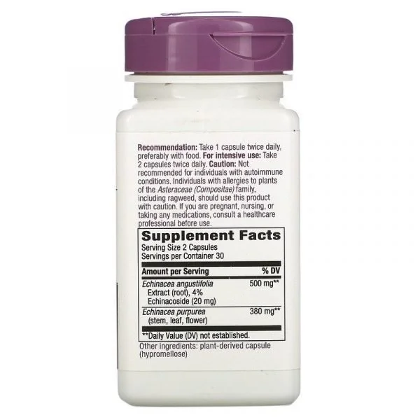Nature's Way, Echinacea, 500 mg - Image 2