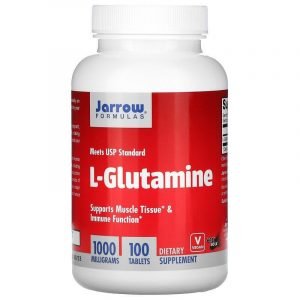 Jarrow Formulas, L-Glutamina, 1000 mg