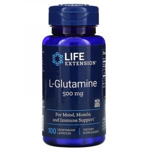 Life Extension, L-Glutamina, 500 mg