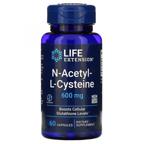 Life Extension N Acetyl L Cysteine 600 mg