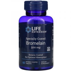 Life Extension, bromelina, gastroprotetta, 500 mg