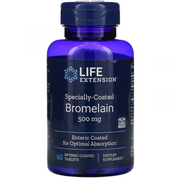 Life Extension Specially Coated Bromelain 500 mg