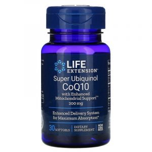 Life Extension, Super Ubiquinolo CoQ10 con supporto mitocondriale potenziato, 200 mg