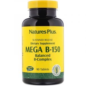 Nature’s Plus, Mega B-150, Complesso B bilanciato