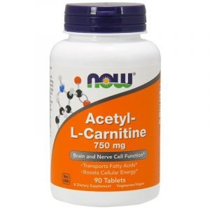 Now Foods, Acetil-L Carnitina, 750 mg