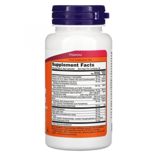 Now Foods Co Enzyme B Complex r