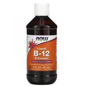 Now Foods, B12, Complesso B, liquido
