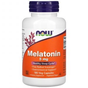 Now Foods, Melatonina, 5 mg