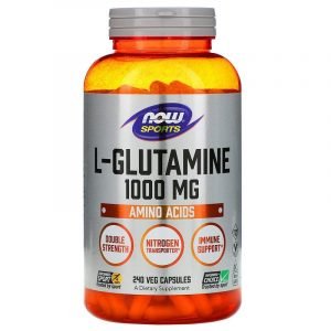 Now Foods, Sports, L-Glutamina, 1,000 mg