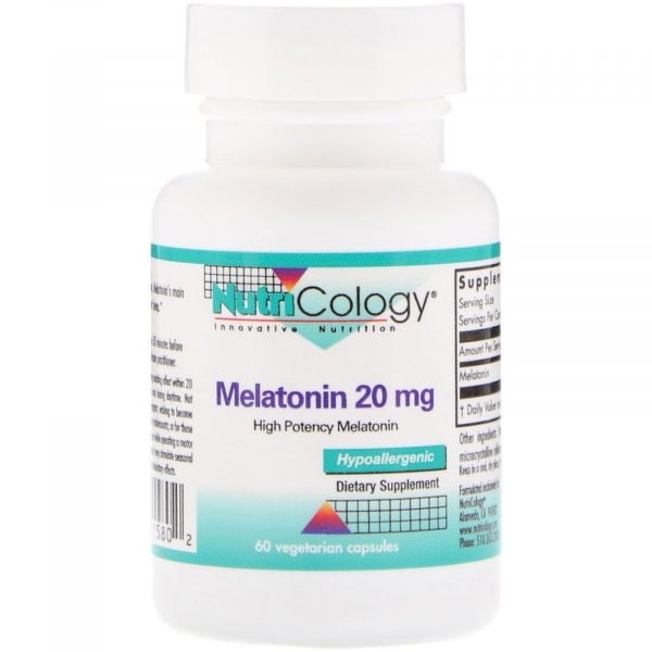 Nutricology Melatonin 20 mg