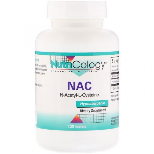 Nutricology NAC N Acetyl L Cysteine