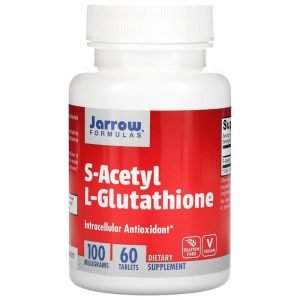 Jarrow Formulas, S Acetil L Glutatione, 100 mg