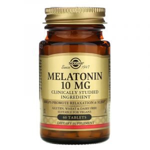 Solgar, Melatonina, 10 mg