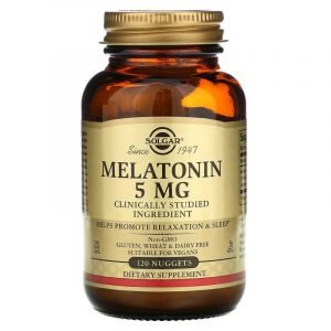 Solgar, Melatonina, 5 mg