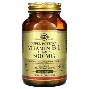 Solgar, vitamina B1, 500 mg