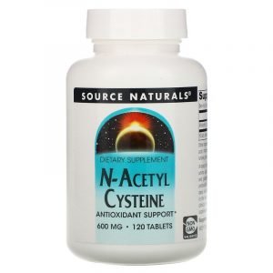 Source Naturals, N-Acetilcisteina, 600 mg
