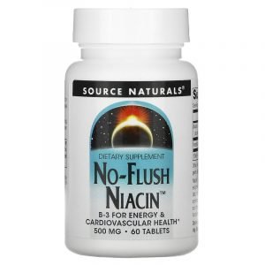 Source Naturals, No-Flush Niacina, 500 mg