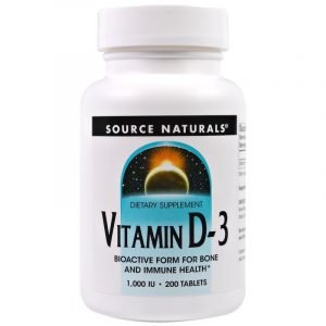 Source Naturals, vitamina D-3, 1.000 UI