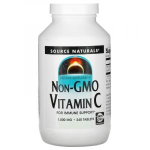 Source naturals, Vitamina C non OGM, 1.000 mg