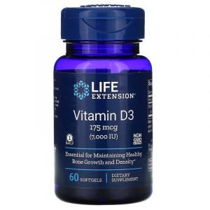 Life Extension, Vitamina D3, 175 mcg (7,000 IU)