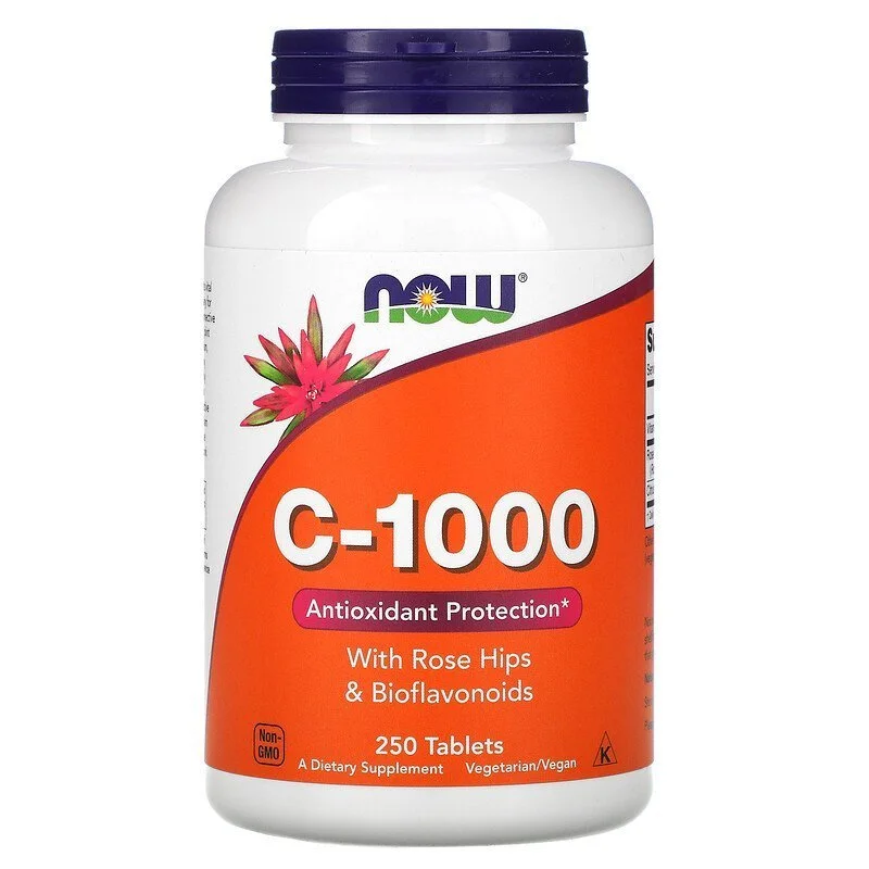 Now Foods, Vitamina C-1000, Con Rosa Canina e Bioflavonoidi,
