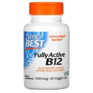 Doctor’s Best, Fully Active B12, 1,500 mcg