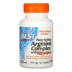 Doctor’s Best, Complesso di Arginina con Nitrosigine, 750 mg