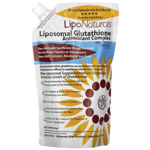 Lipo Naturals, Complesso antiossidante glutatione liposomiale con Setria