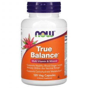 Now Foods, True Balance, Multivitamin and Minerals.