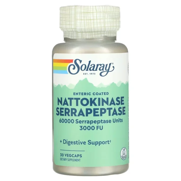 nattokinase and serrapeptase